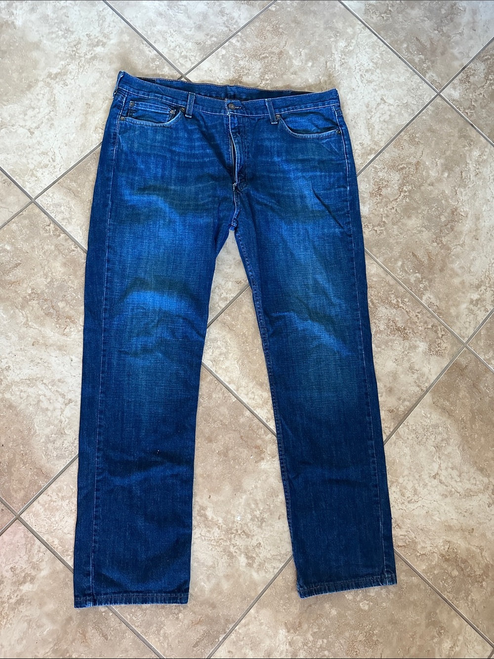 Levi’s style 514 40X32 Men's Dark Blue Straight-Leg Jeans